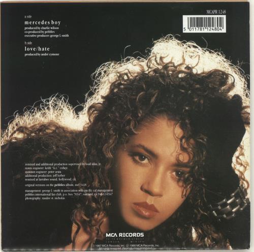 Pebbles Mercedes Boy - Poster sleeve UK 7